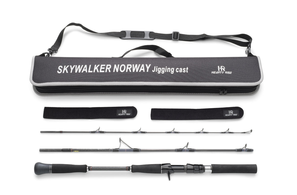 Hearty Rise SKYWALKER NORWAY JIGGING Cast 1,87M 150-400G 3pc Resespön