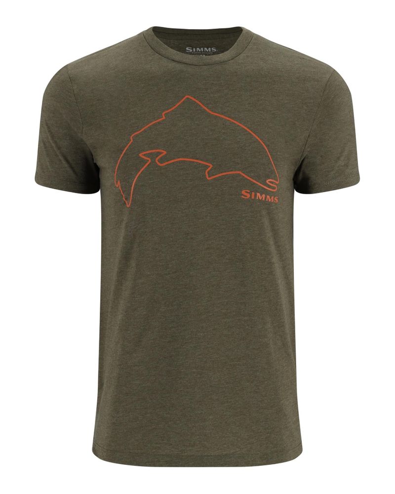 Trout Outline T-Shirt