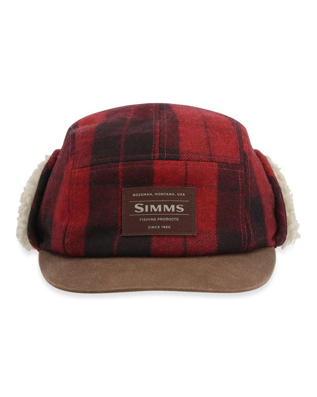 Coldweather Cap Red Buffalo