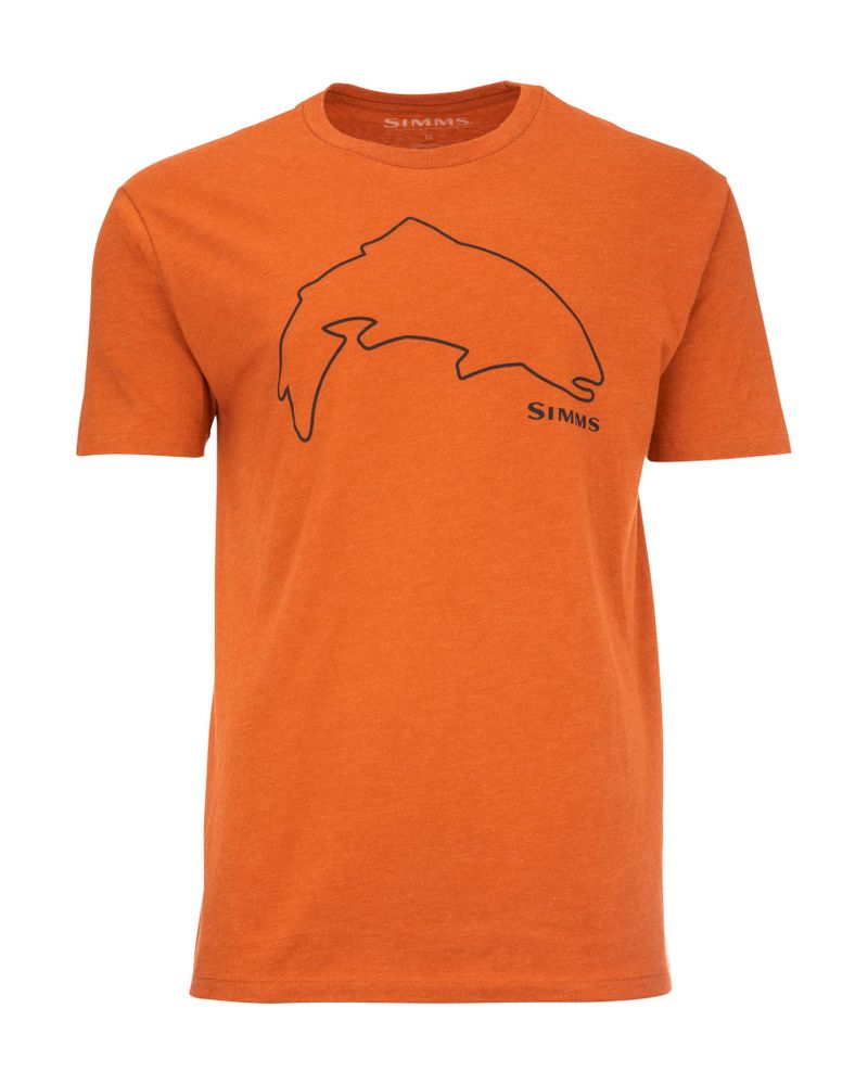 Trout Outline T-Shirt