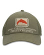 Trout Icon Trucker